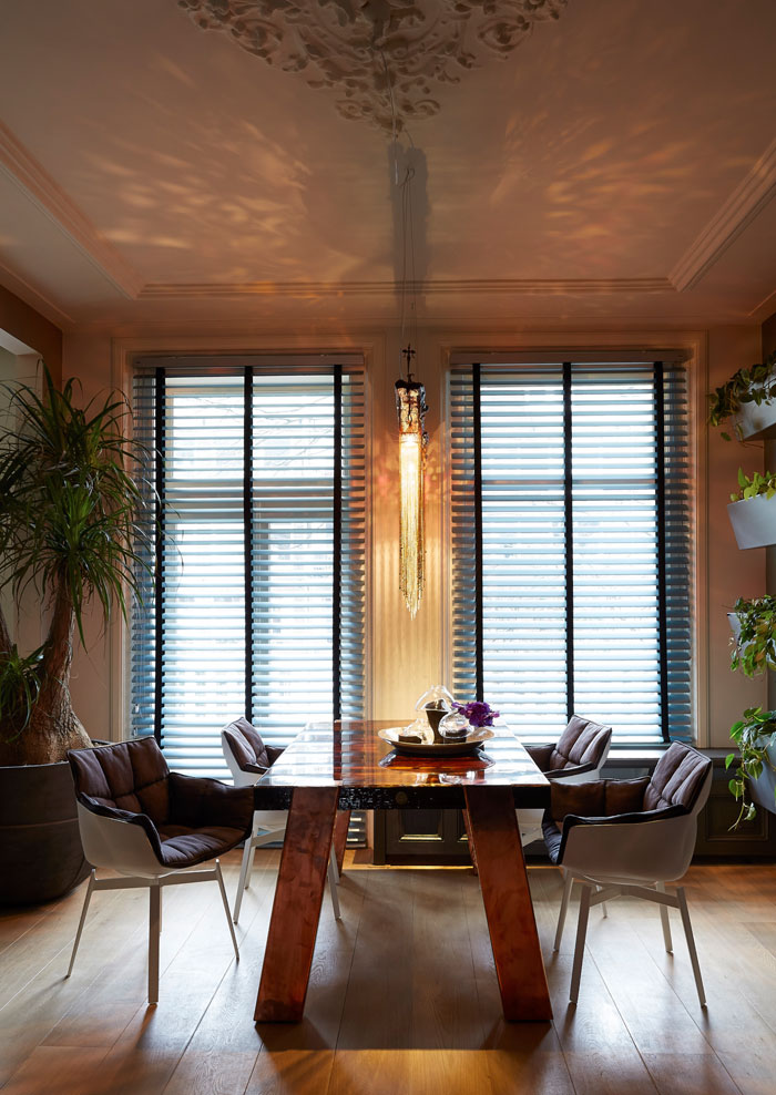 CANAL APARTMENT dining table - by archtiect Osiris Hertman