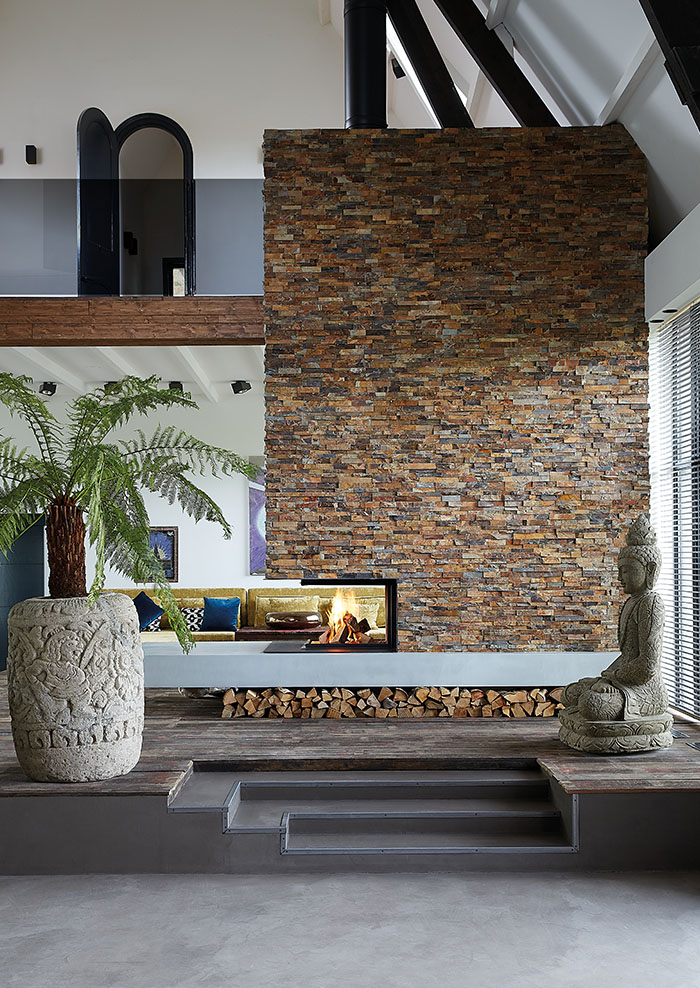 church house architecture by osiris hertman living room