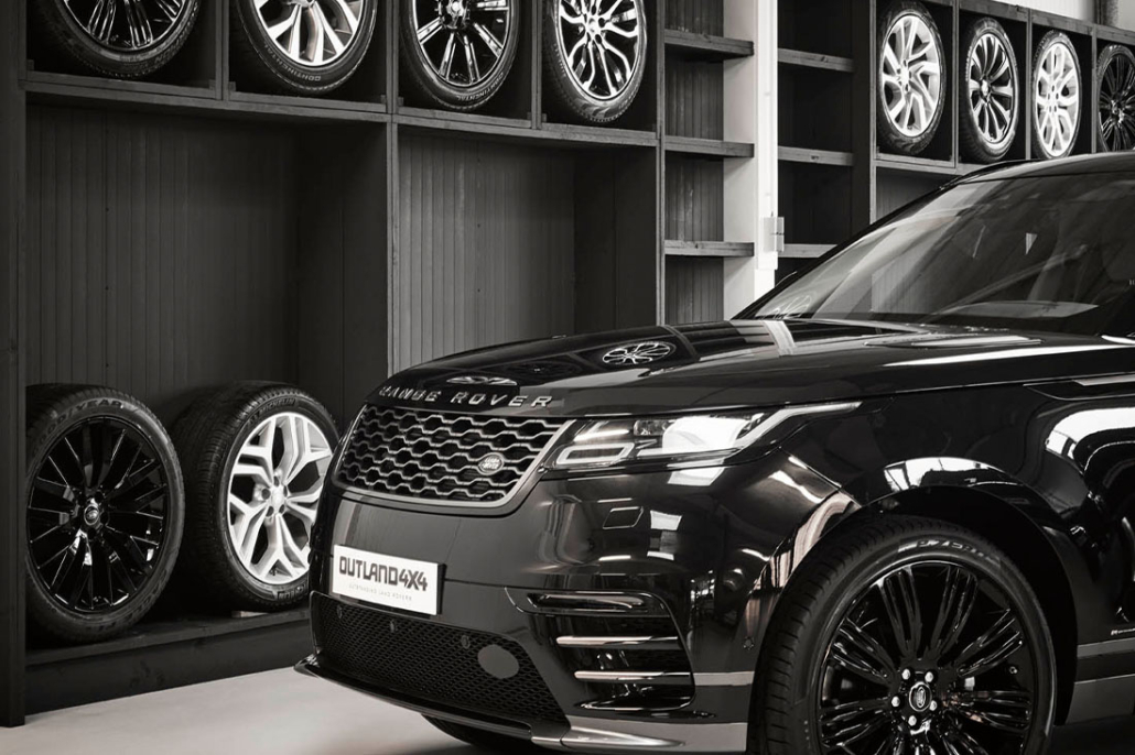 Land rover showroom design. by Osiris Hertman
