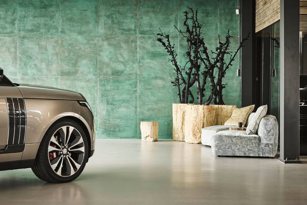 Land rover showroom design. by Osiris Hertman