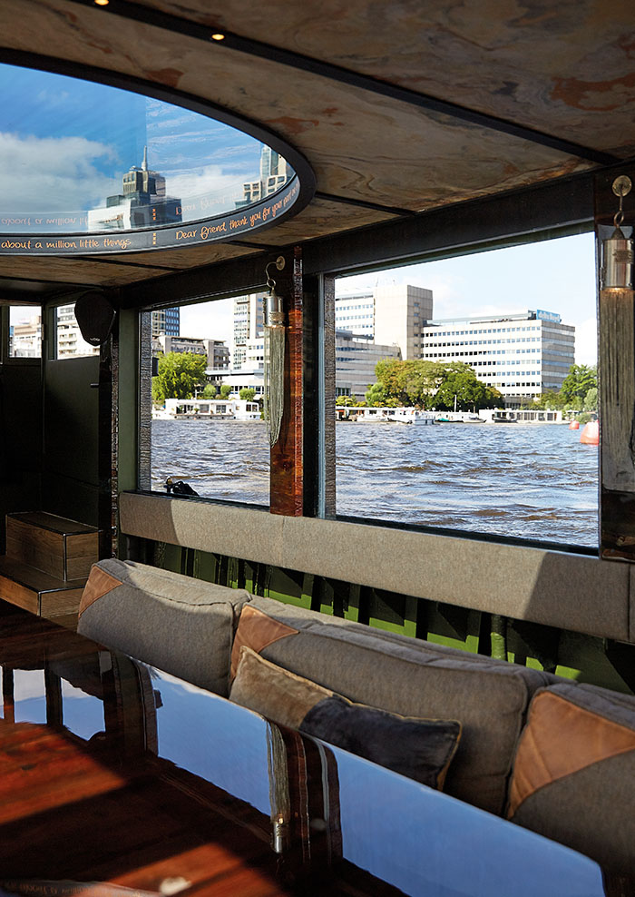 Salon boat architecture by osiris hertman interior