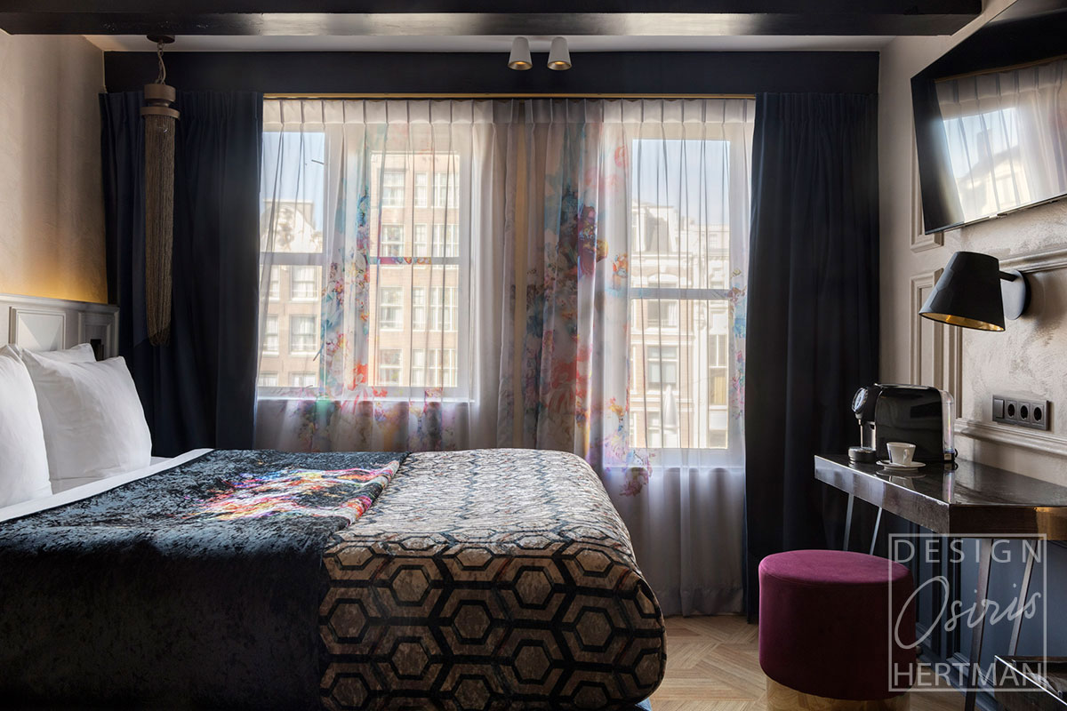 MISTER HIGHLAND AMSTERDAM Bedroom | Design by Osiris Hertman