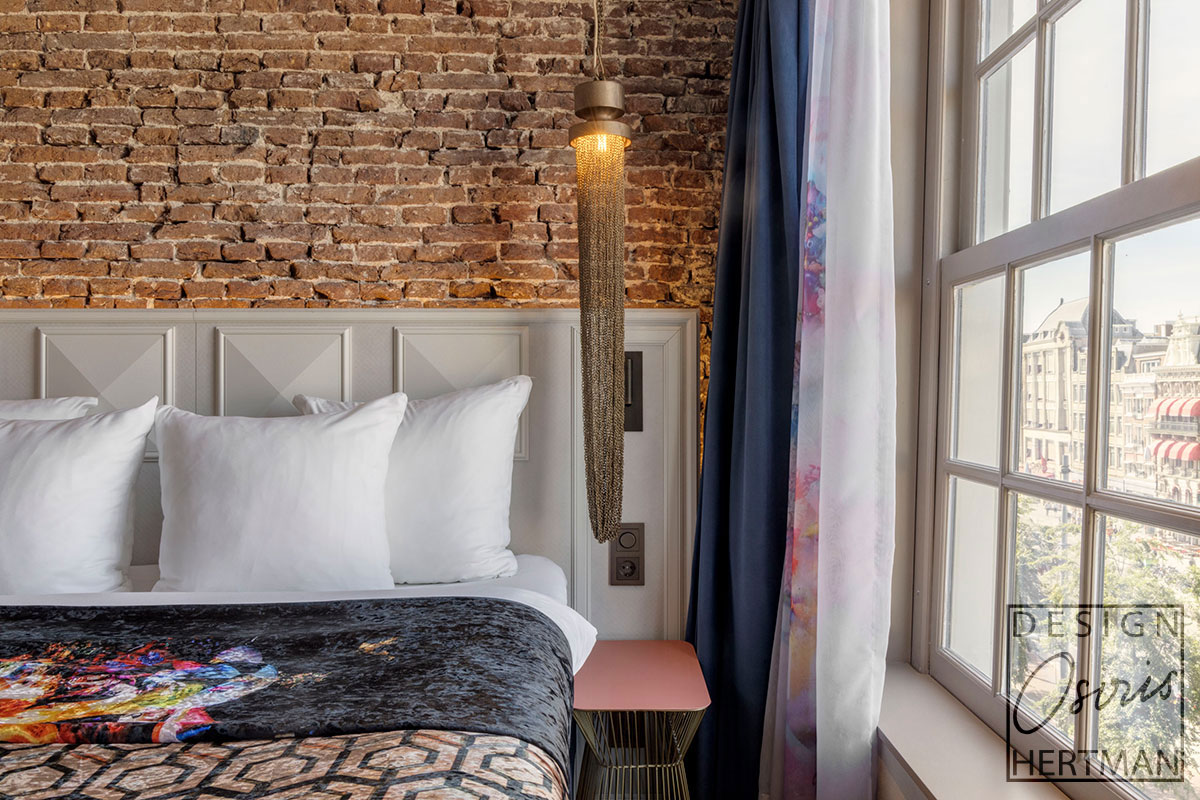 MISTER HIGHLAND AMSTERDAM Bedroom | Design by Osiris Hertman